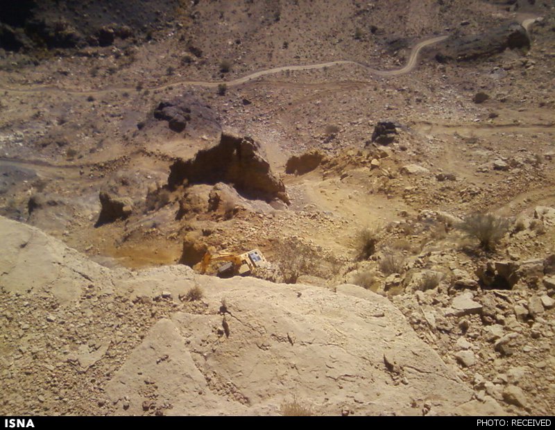 قلعه «سموران» در کرمان